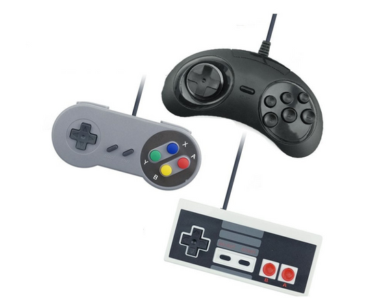 3 Classic Controllers